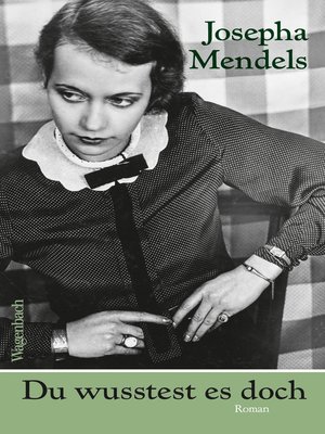 cover image of Du wusstest es doch